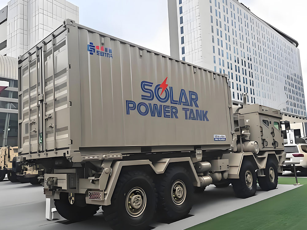 Solar Power Containers for 군무