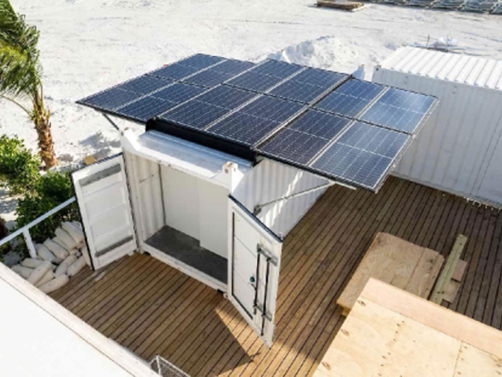Solar Power Containers for 자체 제공 전원 공급 장치