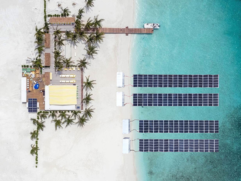 태양광발전용 컨테이너(부유식)